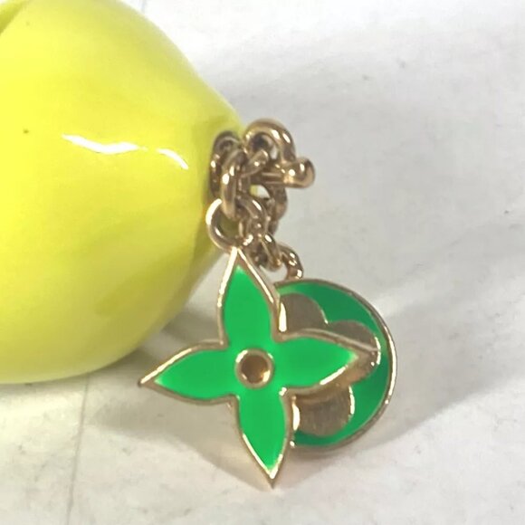 LOUIS VUITTON MP3279 Berg-LV Fruit Lemon Accessories Ring enamel yellow - Picture 7 of 8